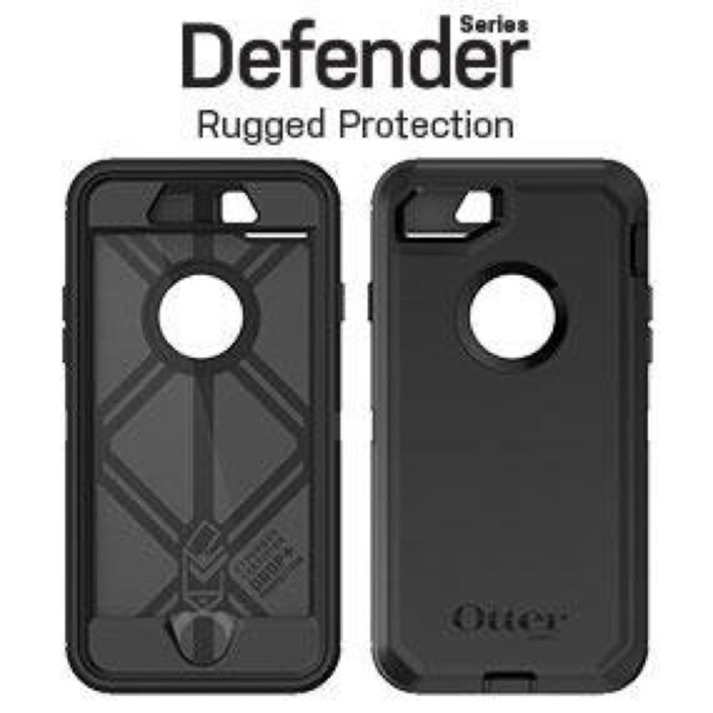 OtterBox Defender Case for iPhone 8/7- Black🖤📲